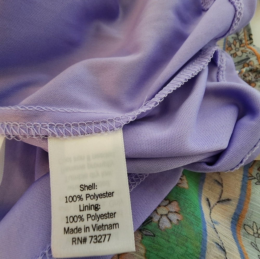 NWT Lauren Conrad purple blouse. Small - Picture 8 of 9